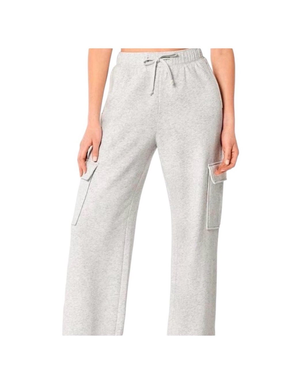 Gilly Hicks Hollister gray cargo sweatpants - large